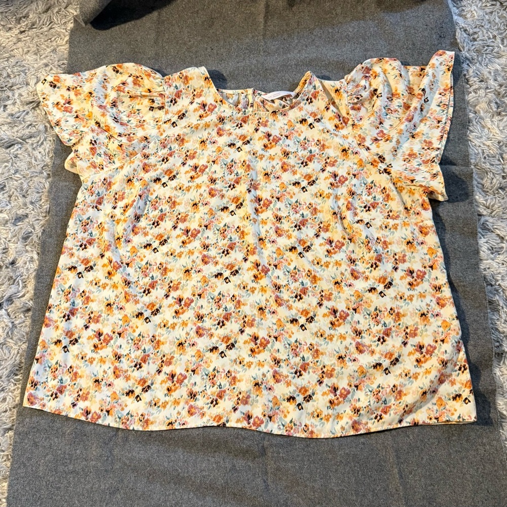 LC Lauren Conrad Kids Floral Blouse - Multicolor